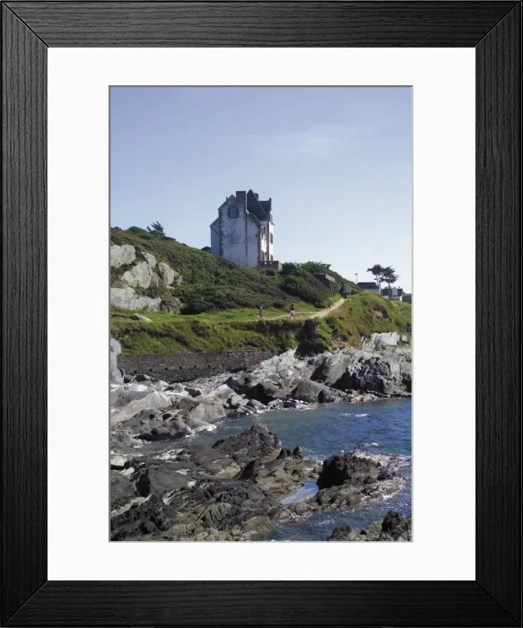 Framed Print : Loquirec, on the Armorican corniche, Amorique coast, Finistere, Brittany, France, Europe Framed Print : Loquirec, on the Armorican corniche, Amorique coast, Finistere, Brittany, France, Europe