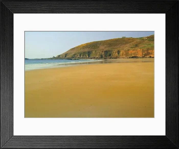 Framed Print : Sandy beach at Cap Hague, near Cherbourg, Cotentin Peninsula, Manche, Normandy Framed Print : Sandy beach at Cap Hague, near Cherbourg, Cotentin Peninsula, Manche, Normandy