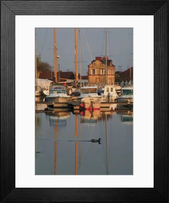 Framed Print : Carentan harbour, Cotentin Peninsula, Manche, Normandy, France, Europe Framed Print : Carentan harbour, Cotentin Peninsula, Manche, Normandy, France, Europe