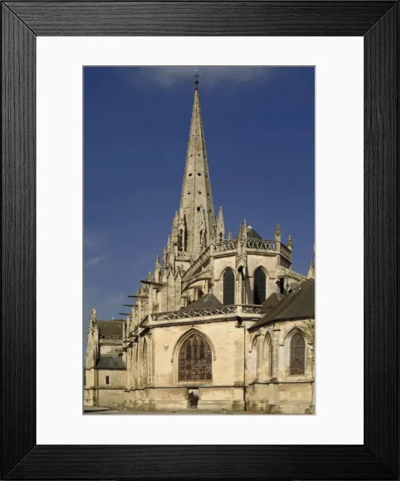 Framed Print : Notre Dame de Carentan, a Romanesque and Gothic church, Carentan, Cotentin Peninsula Framed Print : Notre Dame de Carentan, a Romanesque and Gothic church, Carentan, Cotentin Peninsula