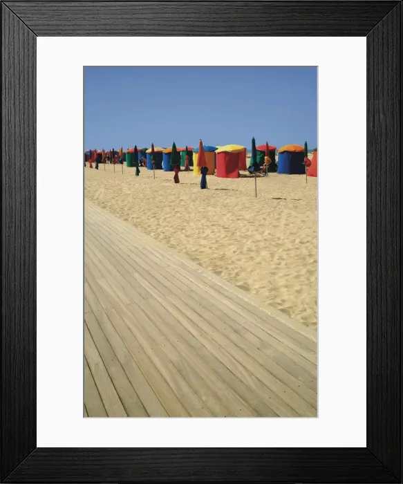 Framed Print : La Planche (boadwalk) and beach, Deauville, Calvados, Normandy, France, Europe Framed Print : La Planche (boadwalk) and beach, Deauville, Calvados, Normandy, France, Europe