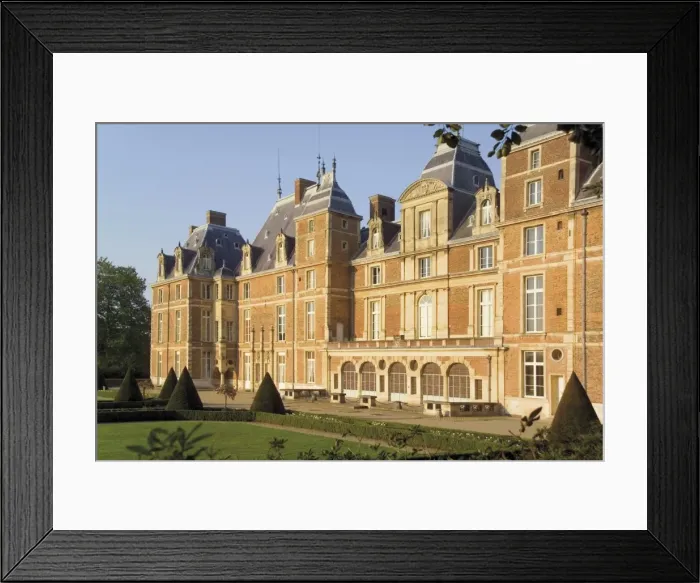 Framed Print : Chateau d Eu, near Le Treport, Seine Maritime, Normandy, France, Europe Framed Print : Chateau d Eu, near Le Treport, Seine Maritime, Normandy, France, Europe