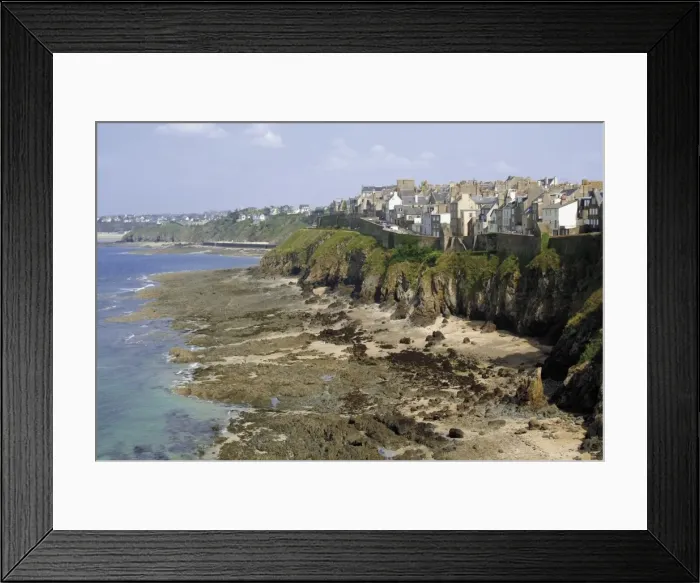 Framed Print : Old walled town, Granville, Cotentin Peninsula, Manche, Normandy, France, Europe Framed Print : Old walled town, Granville, Cotentin Peninsula, Manche, Normandy, France, Europe