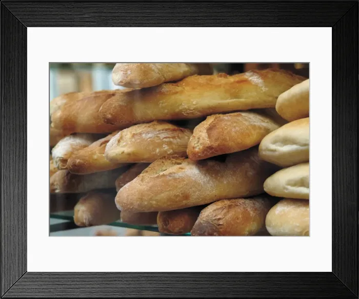 Framed Print : Bread and baguettes in boulangerie in town centre, Lille, Flanders, Nord, France, Europe Framed Print : Bread and baguettes in boulangerie in town centre, Lille, Flanders, Nord, France, Europe