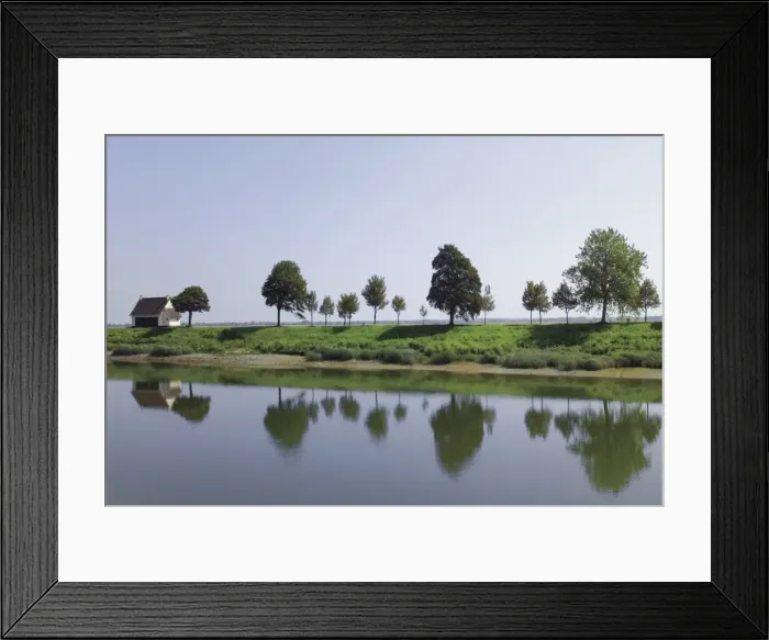 Framed Print : River Somme, St. Valery sur Somme, Picardy, France, Europe Framed Print : River Somme, St. Valery sur Somme, Picardy, France, Europe