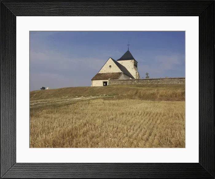 Framed Print : Village church, St. Hillaire sur Romilly, Champagne, France, Europe Framed Print : Village church, St. Hillaire sur Romilly, Champagne, France, Europe