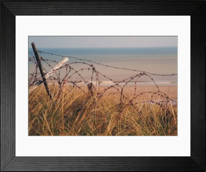 Framed Print : Utah Beach, where American Forces landed on D-Day in June 1944 during the Second World War Framed Print : Utah Beach, where American Forces landed on D-Day in June 1944 during the Second World War