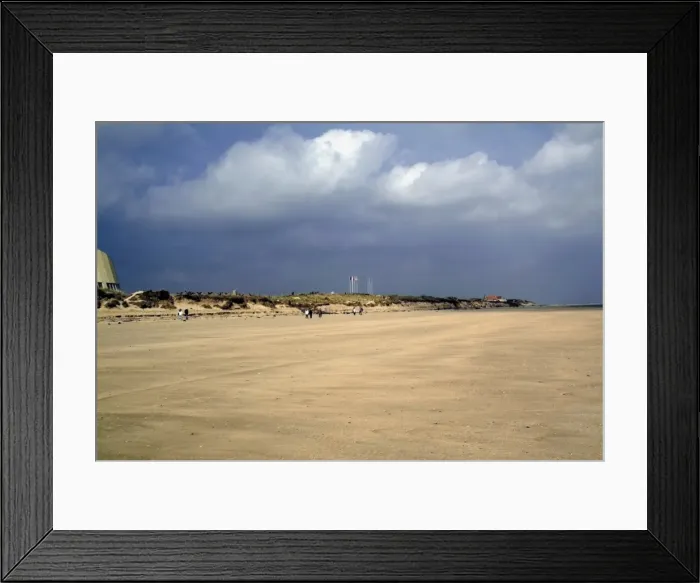 Framed Print : Utah Beach, where American Forces landed on D-Day in June 1944 during the Second World War Framed Print : Utah Beach, where American Forces landed on D-Day in June 1944 during the Second World War