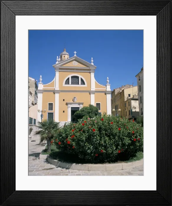 Framed Print : The cathedral, Ajaccio, island of Corsica, France, Europe Framed Print : The cathedral, Ajaccio, island of Corsica, France, Europe