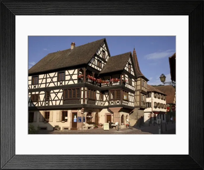 Framed Print : Keysersberg, Alsace, France, Europe Framed Print : Keysersberg, Alsace, France, Europe