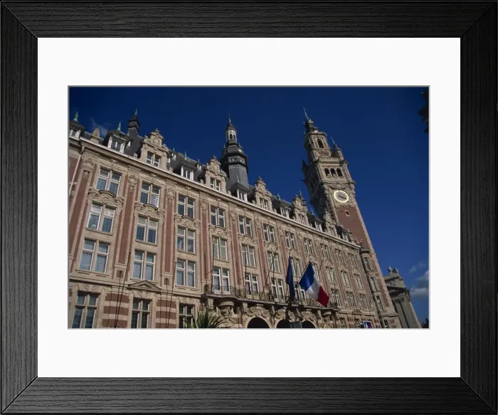 Framed Print : The Chamber of Commerce building in the city of Lille, Nord Pas de Calais, France, Europe Framed Print : The Chamber of Commerce building in the city of Lille, Nord Pas de Calais, France, Europe