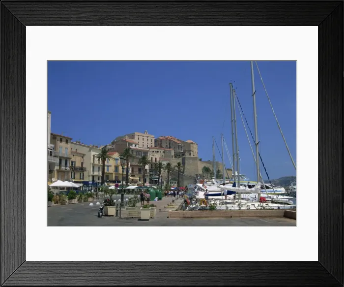 Framed Print : The harbour at Calvi, Balagne region, Corsica, France, Mediterranean, Europe Framed Print : The harbour at Calvi, Balagne region, Corsica, France, Mediterranean, Europe