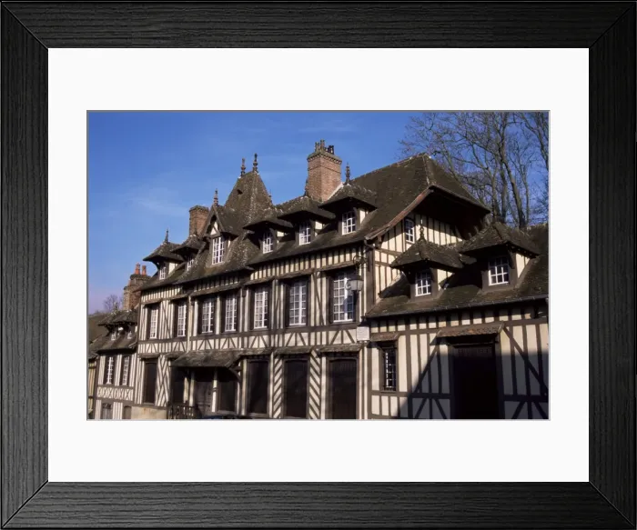 Framed Print : Ravels house, Lyons la Foret, Haute Normandie (Normandy), France, Europe Framed Print : Ravels house, Lyons la Foret, Haute Normandie (Normandy), France, Europe