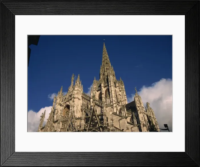 Framed Print : St. Ouen church in Rouen, Haute Normandie, France, Europe Framed Print : St. Ouen church in Rouen, Haute Normandie, France, Europe