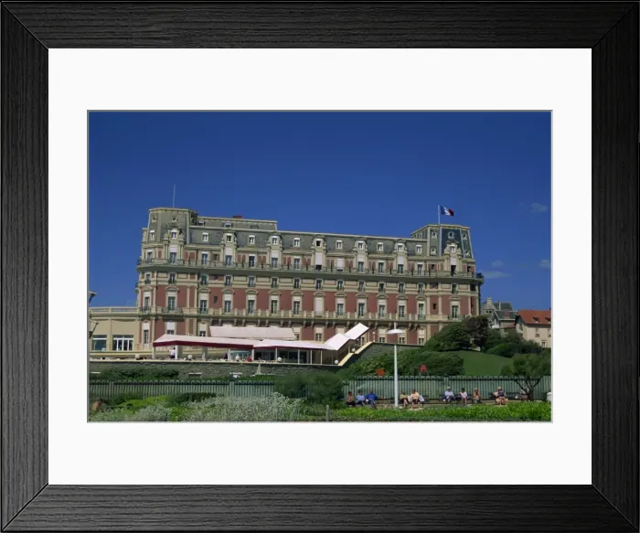 Framed Print : Hotel du Palais, Biarritz, Pays Basque, Aquitaine, France, Europe Framed Print : Hotel du Palais, Biarritz, Pays Basque, Aquitaine, France, Europe