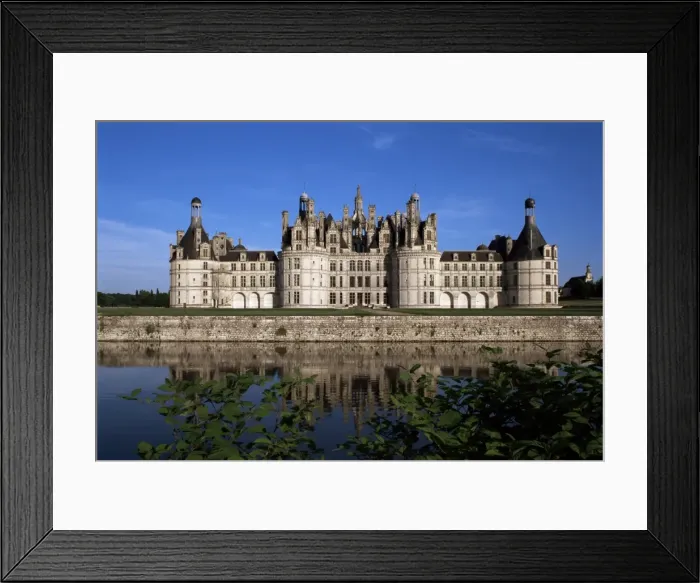 Framed Print : Chateau de Chambord, Loire Valley, UNESCO World Heritage Site, Loir-et-Cher Framed Print : Chateau de Chambord, Loire Valley, UNESCO World Heritage Site, Loir-et-Cher