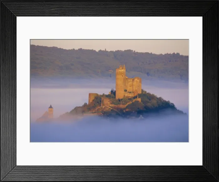 Framed Print : Najac Castle, Aveyron, Midi Pyrenees, France, Europe Framed Print : Najac Castle, Aveyron, Midi Pyrenees, France, Europe