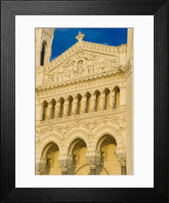 Framed Print : Basilica of our Lady of Fourviere (Basilique Notre-Dame de Fourviere), Lyons (Lyon) Framed Print : Basilica of our Lady of Fourviere (Basilique Notre-Dame de Fourviere), Lyons (Lyon)