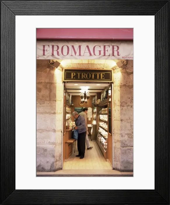Framed Print : Cheese shop, Paris, France, Europe Framed Print : Cheese shop, Paris, France, Europe