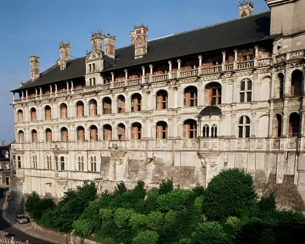 Chateau of Blois, Loir-et-Cher, Centre, France, Europe