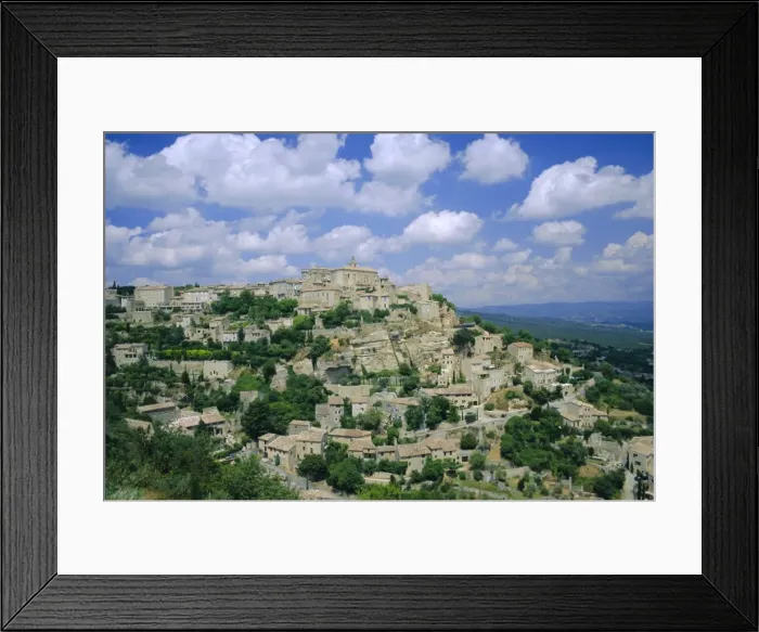Framed Print : Village of Gordes, Luberon, Vaucluse, Provence, France, Europe Framed Print : Village of Gordes, Luberon, Vaucluse, Provence, France, Europe