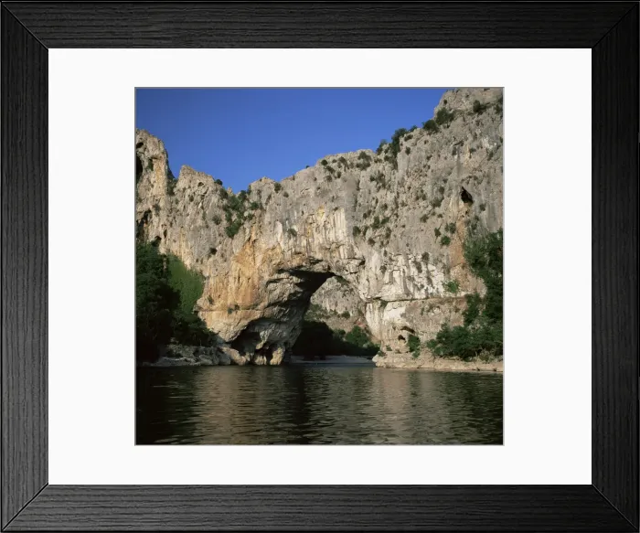 Framed Print : The Pont d Arc, natural arch over the Ardeche River, Ardeche, Rhone-Alpes Framed Print : The Pont d Arc, natural arch over the Ardeche River, Ardeche, Rhone-Alpes