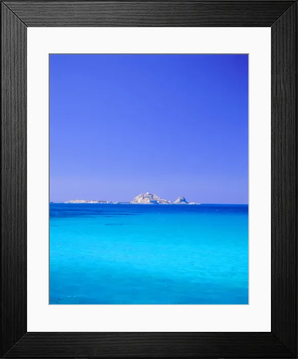 Framed Print : View to the Ile de la Pietra, Ile-Rousse, Corsica, France Framed Print : View to the Ile de la Pietra, Ile-Rousse, Corsica, France