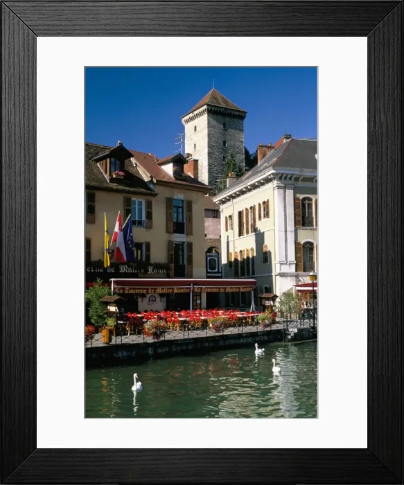 Framed Print : View across Thiou River to the chateau, Annecy, Haute-Savoie, Rhone-Alpes, France, Europe Framed Print : View across Thiou River to the chateau, Annecy, Haute-Savoie, Rhone-Alpes, France, Europe