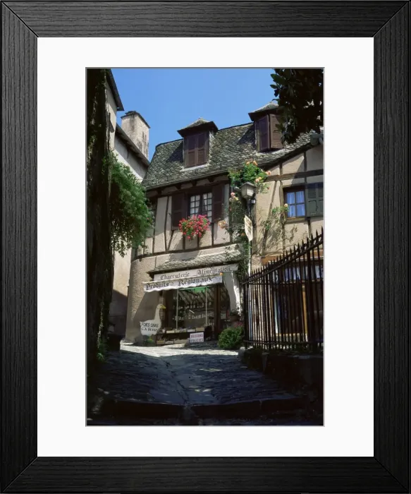 Framed Print : Typical charcuterie, Conques, Aveyron, Midi-Pyrenees, France, Europe Framed Print : Typical charcuterie, Conques, Aveyron, Midi-Pyrenees, France, Europe