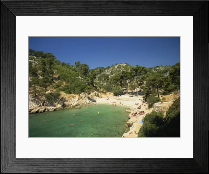 Framed Print : The Calanque de Port-Pin, Cassis, Bouches-du-Rhone, Cote d Azur, Provence Framed Print : The Calanque de Port-Pin, Cassis, Bouches-du-Rhone, Cote d Azur, Provence