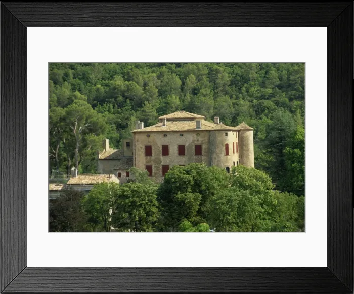 Framed Print : Chateau, former home of Picasso, Vauvenargues, near Aix, Bouches-du-Rhone Framed Print : Chateau, former home of Picasso, Vauvenargues, near Aix, Bouches-du-Rhone