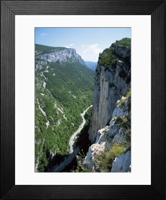 Framed Print : River Verdon in the Grand Canyon of the Verdon, Alpes-de-Haute-Provence Framed Print : River Verdon in the Grand Canyon of the Verdon, Alpes-de-Haute-Provence