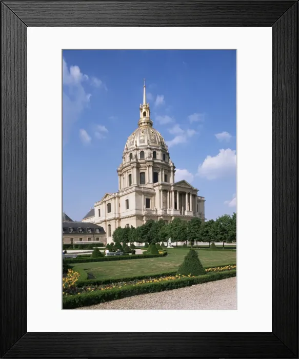 Framed Print : Hotel des Invalides, Paris, France, Europe Framed Print : Hotel des Invalides, Paris, France, Europe
