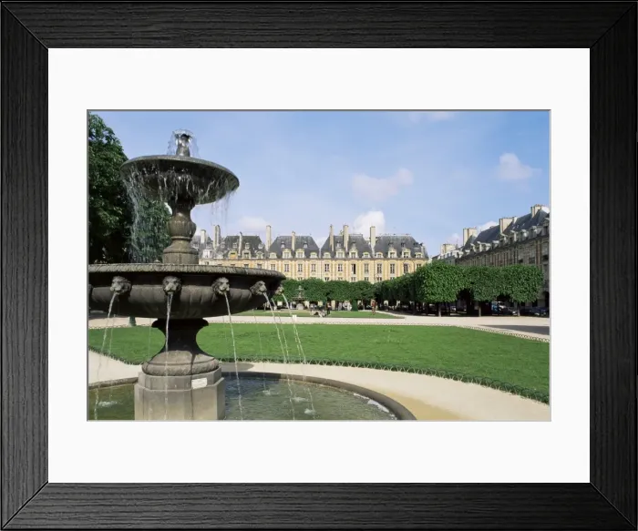 Framed Print : Place des Vosges, Paris, France, Europe Framed Print : Place des Vosges, Paris, France, Europe