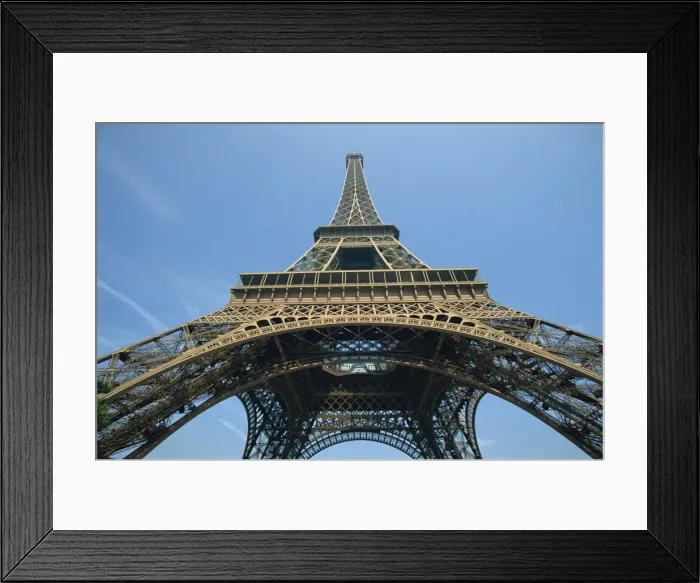 Framed Print : The Eiffel Tower, Paris, France, Europe Framed Print : The Eiffel Tower, Paris, France, Europe