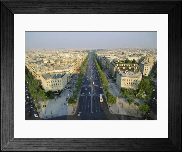 Framed Print : Champs Elysees, Paris, France, Europe Framed Print : Champs Elysees, Paris, France, Europe