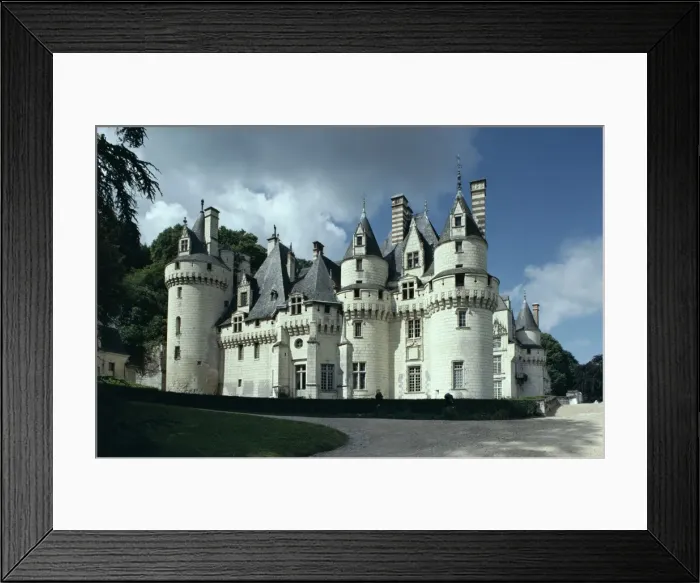 Framed Print : Chateau d Usse, dating from 15th century, Rigny Usse, Indre et Loire Framed Print : Chateau d Usse, dating from 15th century, Rigny Usse, Indre et Loire