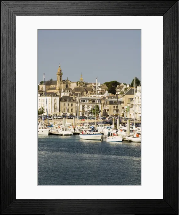 Framed Print : Audierne, Southern Finistere, Brittany, France, Europe Framed Print : Audierne, Southern Finistere, Brittany, France, Europe