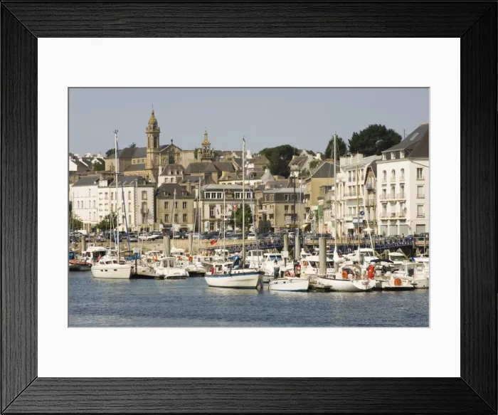 Framed Print : Audierne, Southern Finistere, Brittany, France Framed Print : Audierne, Southern Finistere, Brittany, France