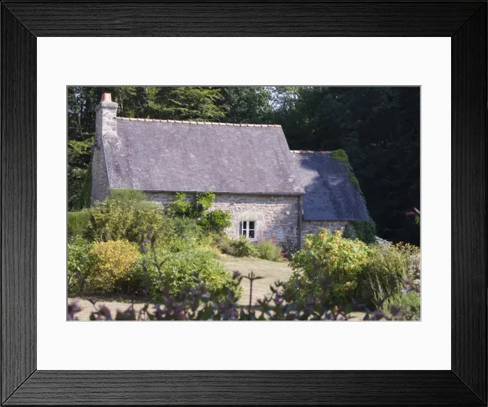Framed Print : Old stone farm building near Quimper, Southern Finistere, Brittany, France, Europe Framed Print : Old stone farm building near Quimper, Southern Finistere, Brittany, France, Europe