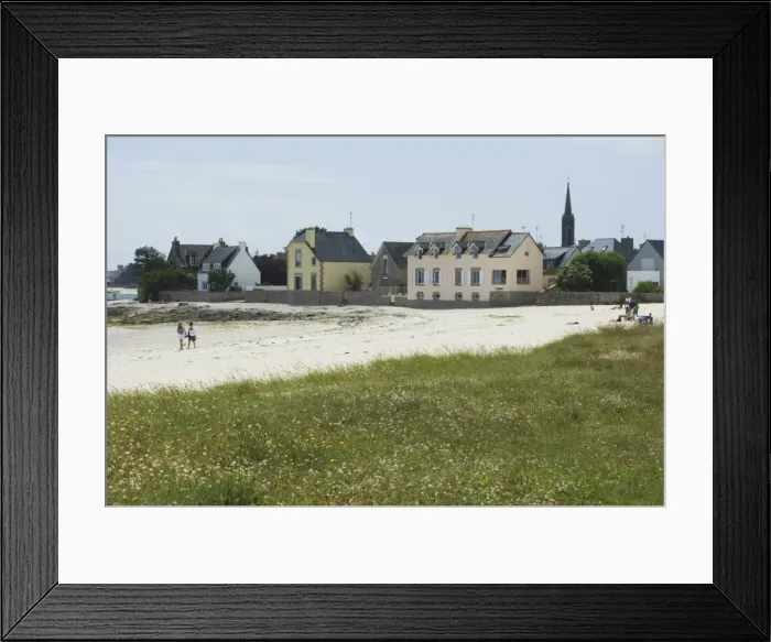 Framed Print : The beach at Ile Tudy, near Loctudy, Southern Finistere, Brittany, France, Europe Framed Print : The beach at Ile Tudy, near Loctudy, Southern Finistere, Brittany, France, Europe