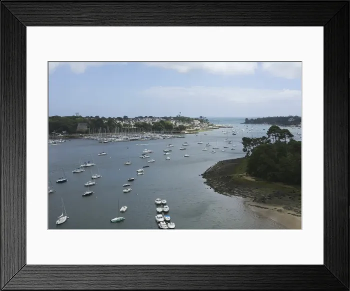 Framed Print : Benodet, a popular sailing resort on the River Odet Estuary, Southern Finistere Framed Print : Benodet, a popular sailing resort on the River Odet Estuary, Southern Finistere