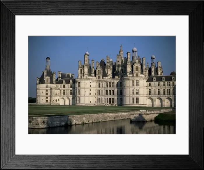 Framed Print : Chateau de Chambord, UNESCO World Heritage Site, Loir-et-Cher, Loire Valley Framed Print : Chateau de Chambord, UNESCO World Heritage Site, Loir-et-Cher, Loire Valley