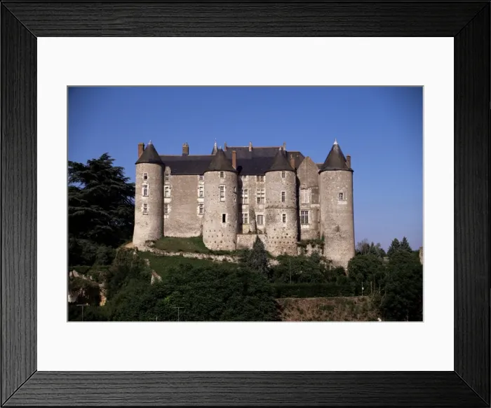 Framed Print : Castle at Luynes, UNESCO World Heritage Site, Indre-et-Loire, Centre, France, Europe
