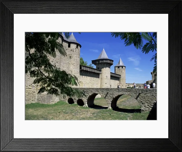 Framed Print : Inner castle, Carcassonne, UNESCO World Heritage Site, Aude, Roussillon, France, Europe Framed Print : Inner castle, Carcassonne, UNESCO World Heritage Site, Aude, Roussillon, France, Europe