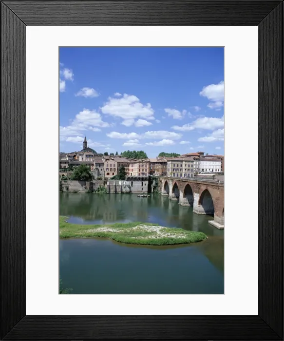 Framed Print : The town of Albi, Tarn River, Tarn Region, Midi Pyrenees, France, Europe Framed Print : The town of Albi, Tarn River, Tarn Region, Midi Pyrenees, France, Europe