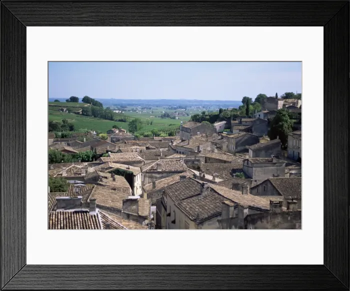 Framed Print : St. Emilion, Aquitaine, France, Europe Framed Print : St. Emilion, Aquitaine, France, Europe