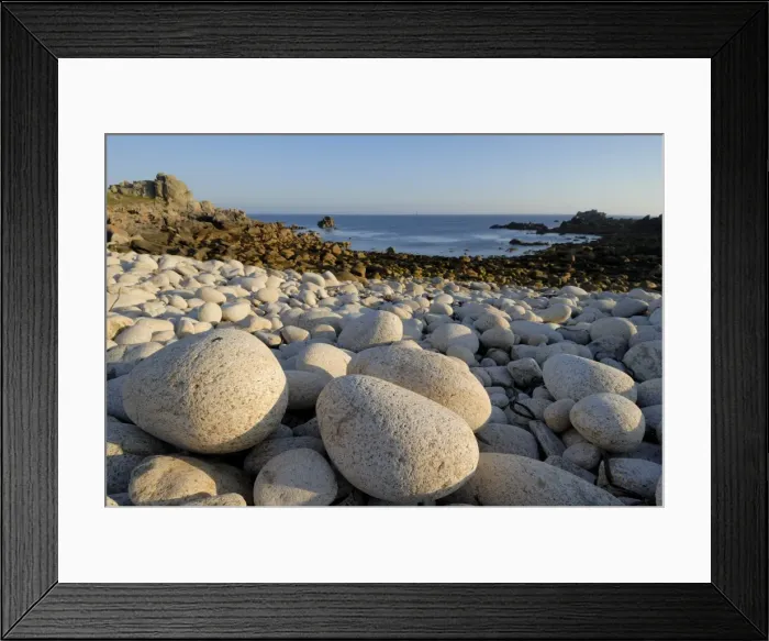 Framed Print : Boulder beach, Island of Ushant (Ile d Ouessant), Brittany, France, Europe Framed Print : Boulder beach, Island of Ushant (Ile d Ouessant), Brittany, France, Europe