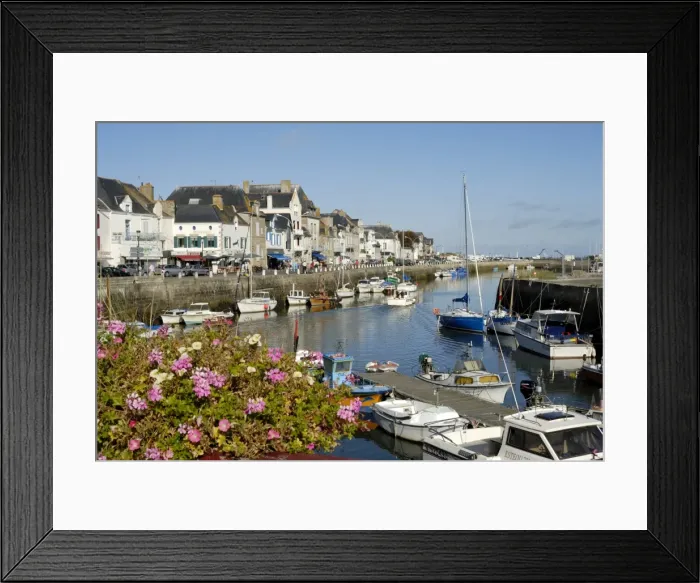 Framed Print : Yachting and fishing port, Le Croisic, Brittany, France, Europe Framed Print : Yachting and fishing port, Le Croisic, Brittany, France, Europe