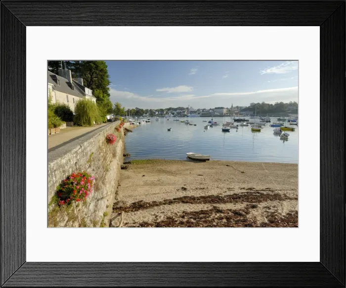 Framed Print : Benodet and River Odet, Brittany, France, Europe Framed Print : Benodet and River Odet, Brittany, France, Europe